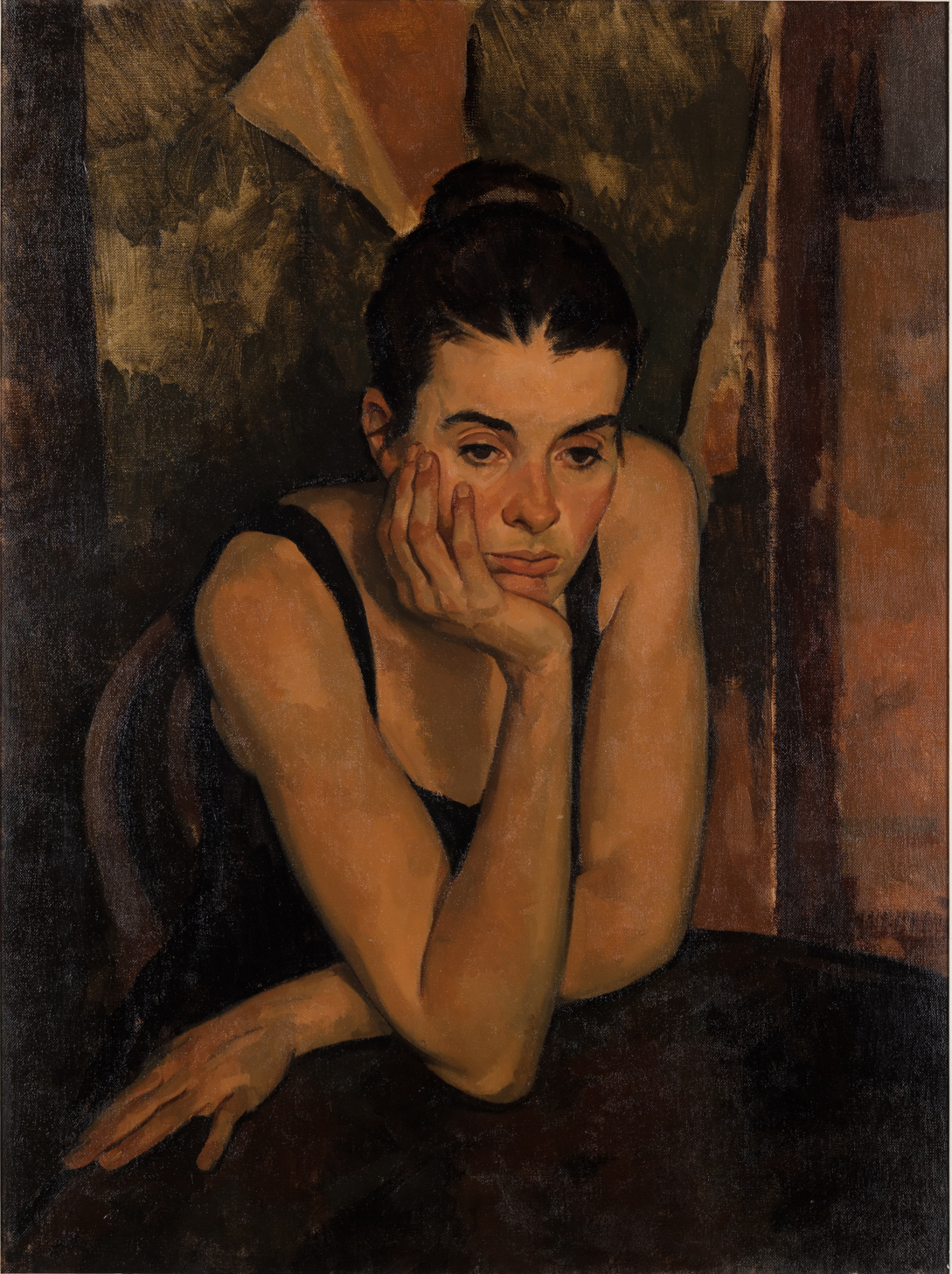 Figure on the table