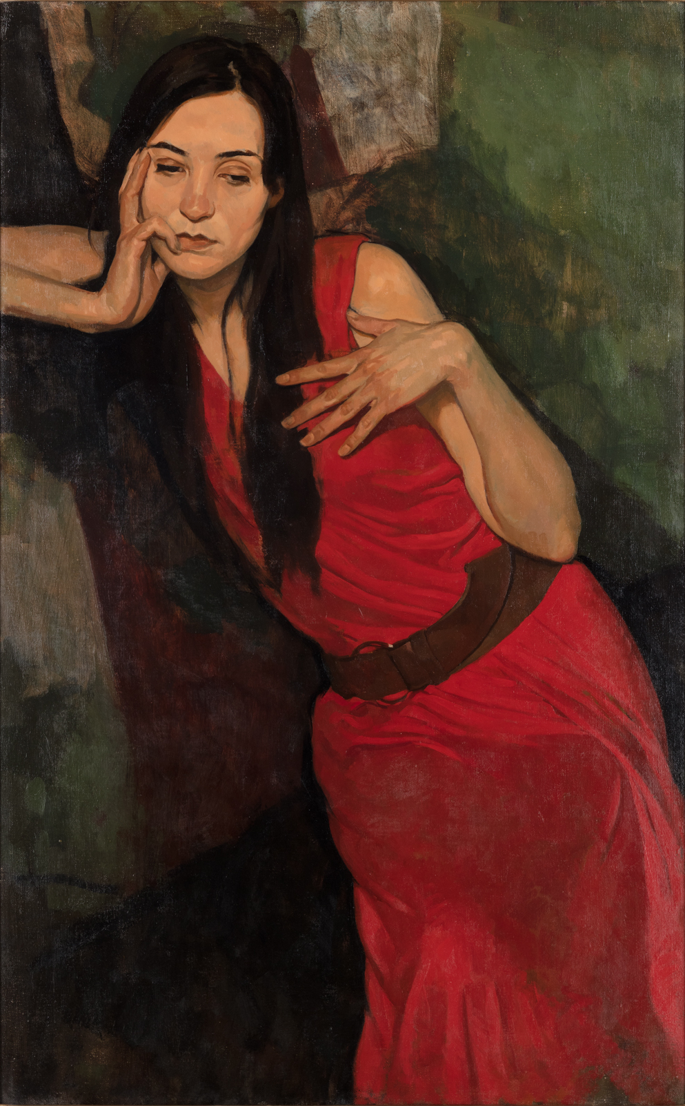 Red dress